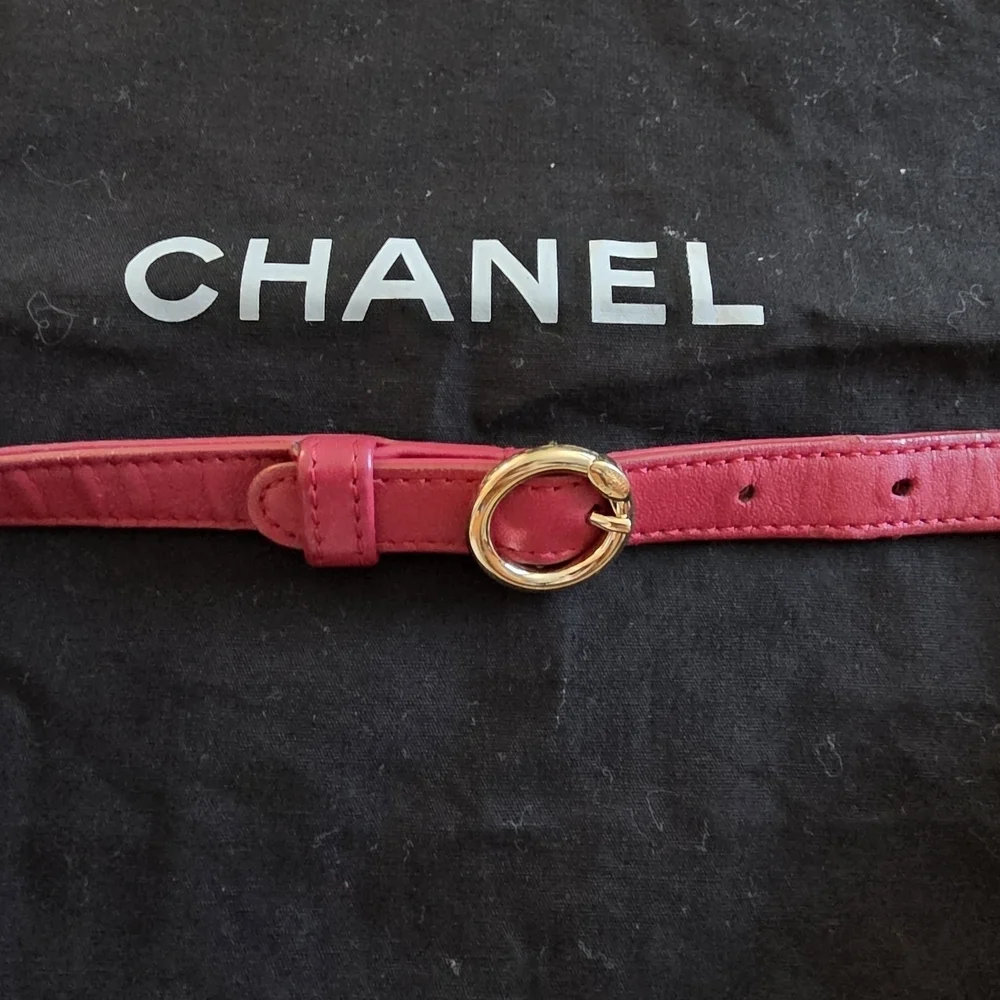 Chanel Burgundy Leather Crossbody Bag